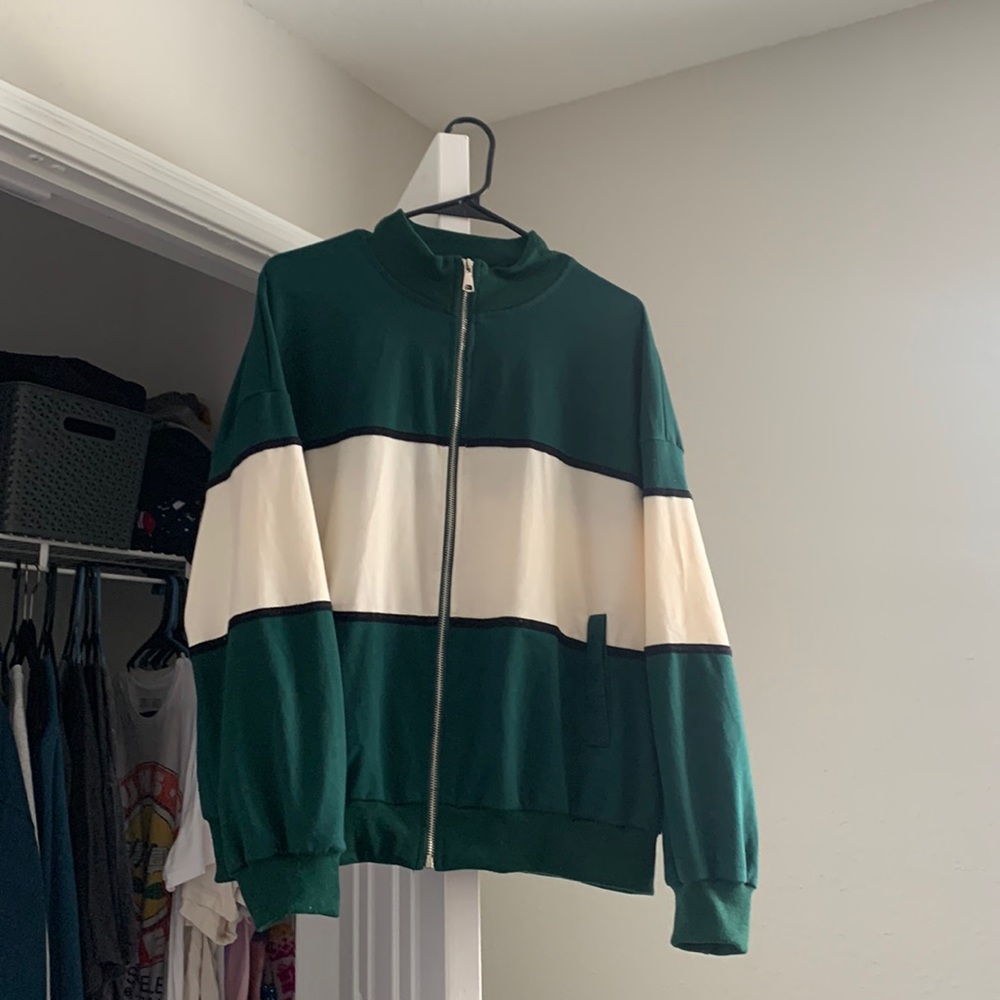Thrifted track jacket